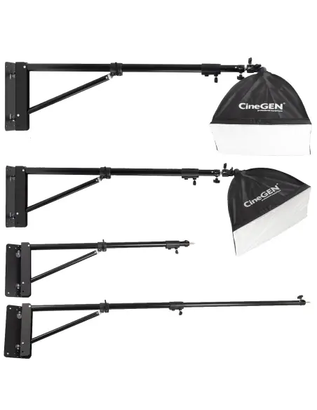 Lampa sufitowo-ścienna SOFTBOX 60x60cm 4x85W