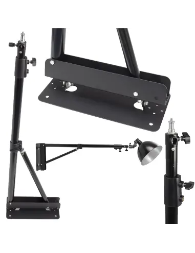 Decken- und Wandleuchte Softbox 60x60cm, 4x85W