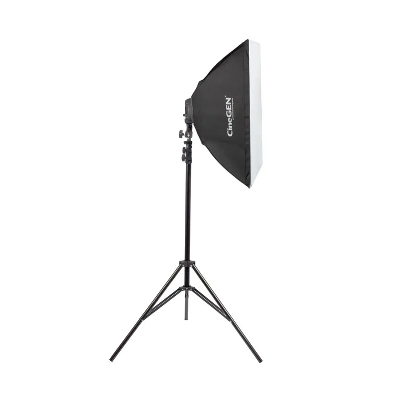 Lumilux 2x Softbox 40x40cm 4-Bulb LED 1000W Set