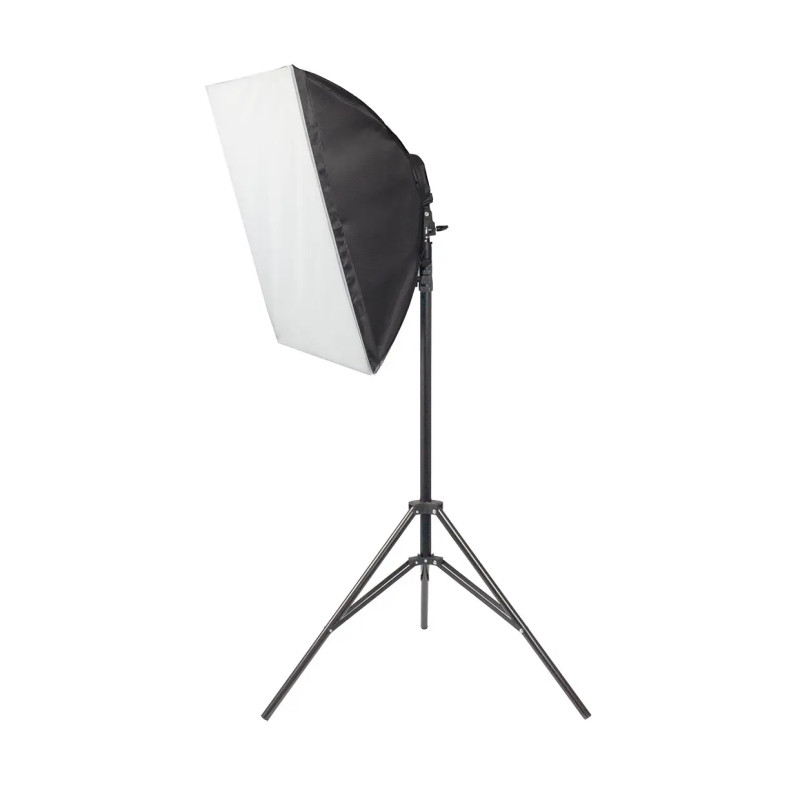 Lumilux 2x Softbox 40x40cm 4-Bulb LED 1000W Set