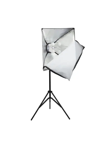 Lumilux™ 2 softboksy 4-żarówkowe LED 40x40cm 1000W