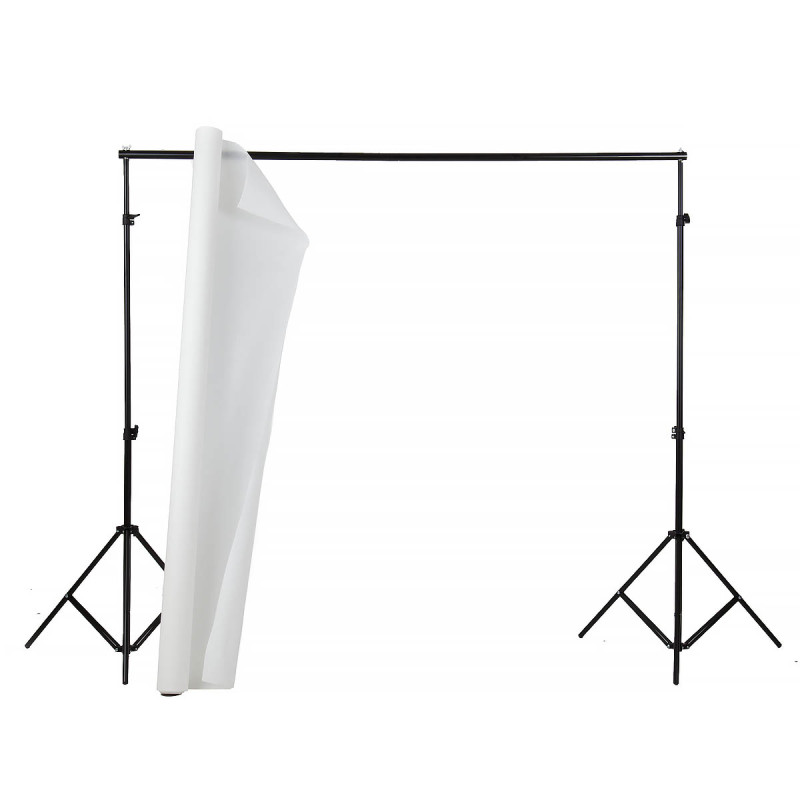 Zestaw z tłem BaseLStudio™ 2x octa 60cm 150W LED