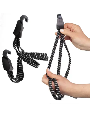 Dehnbare Gummigurte für den Fahrradgepäckträger, 70 cm