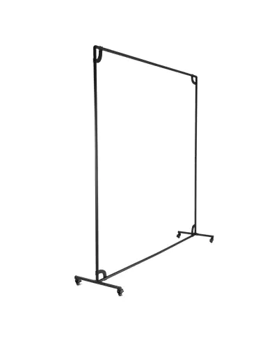 Modular Support Frame with Wheels - Black