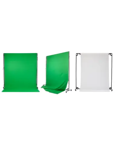 Modular Support Frame with Wheels - Black