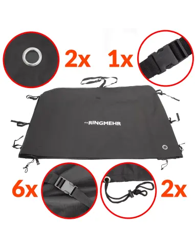 Pokrowiec na rowery motor samochodowy