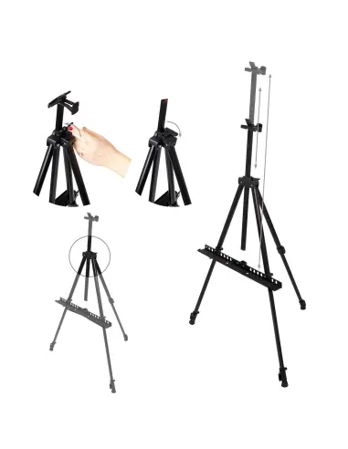 Sztaluga malarska 180cm + lampa softbox 40x60 85W