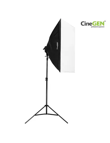 Sztaluga malarska 180cm + lampa softbox 40x60 85W