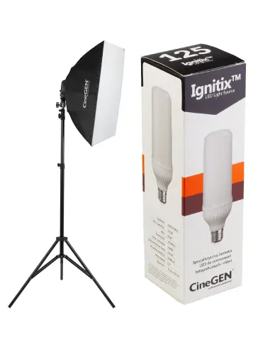 Sztaluga malarska 180cm + zestaw lamp 50x70 85W