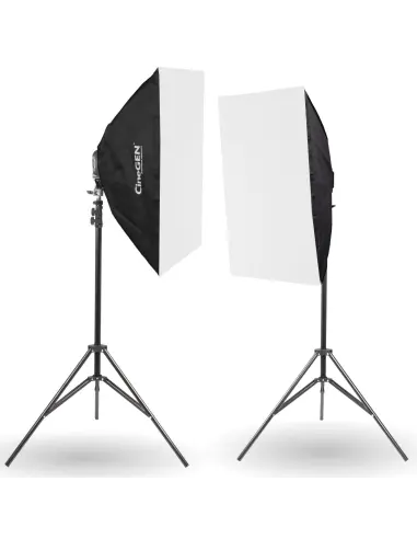 Sztaluga malarska 180cm + zestaw lamp 50x70 125W