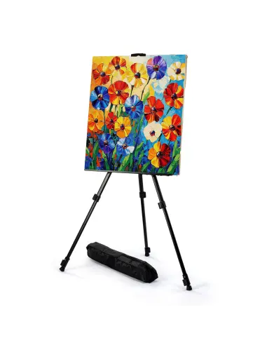 Sztaluga malarska 180cm + zestaw lamp 50x70 125W