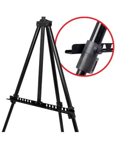 Sztaluga malarska 180cm + zestaw lamp panelowych