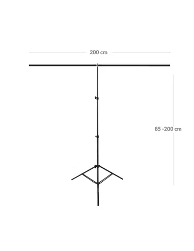 Zestaw z tłem Keylights™ 2x 40x60cm 85W LED