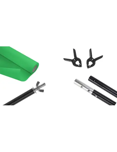 Zestaw z tłem Keylights™ 2x octa 90cm 125W LED