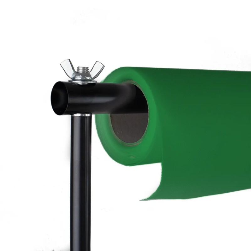 Zestaw studyjny 2x125W LED + tło GreenScreen 60x60