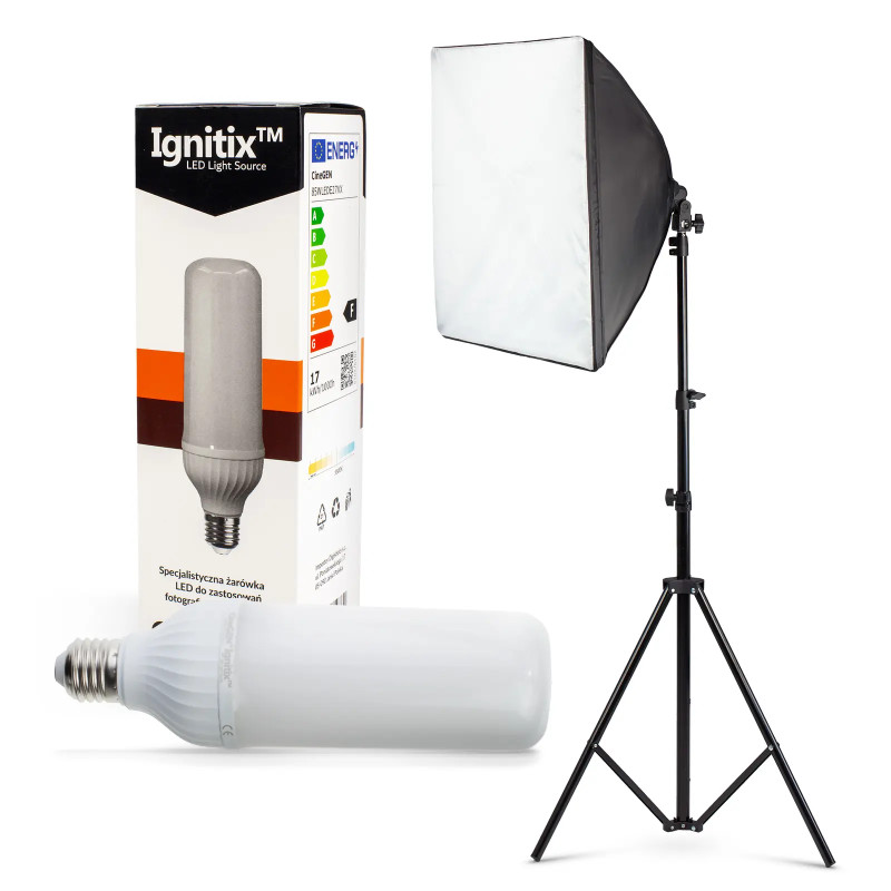 Panolux Softbox Lamp 40x40 85W LED | Digishots