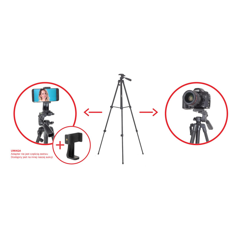 Fotostativ Mercury CG-1050 mit Adapter | CG Stativ