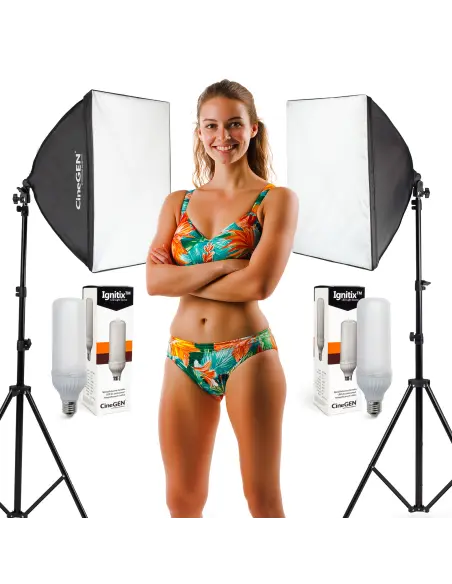 Panolux™ Softbox Lamp Kit 60x60 125W LED