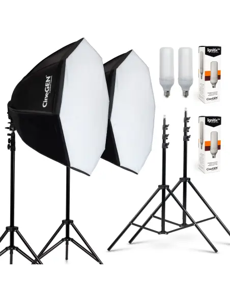Panolux™ SOFTBOX Octa 60cm 125W LED Kit