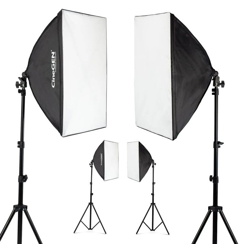 Panolux Zestaw 2x Softbox 40x60 cm 125W LED | Studio
