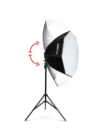 Panolux™ Softbox Octa 90cm 125W LED Kit