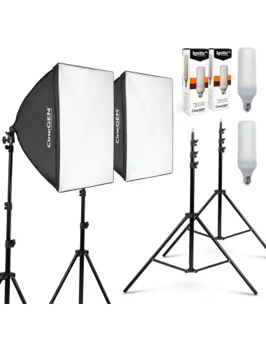 Panolux™ Softbox Lamp Kit 60x60 125W LED