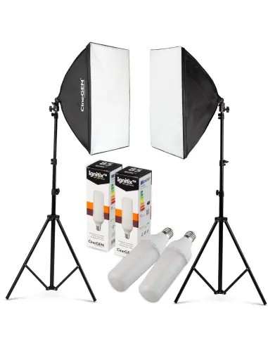 Panolux™ Softbox Lamp Set 50x70 125W LED