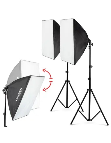 Panolux™ Softbox Lamp Set 50x70 85W LED