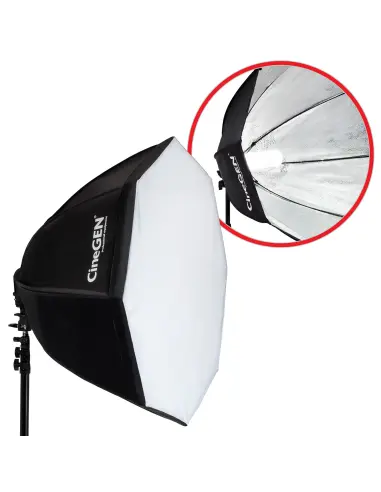 Panolux™ Zestaw lamp SOFTBOX Octa 90cm 85W LED