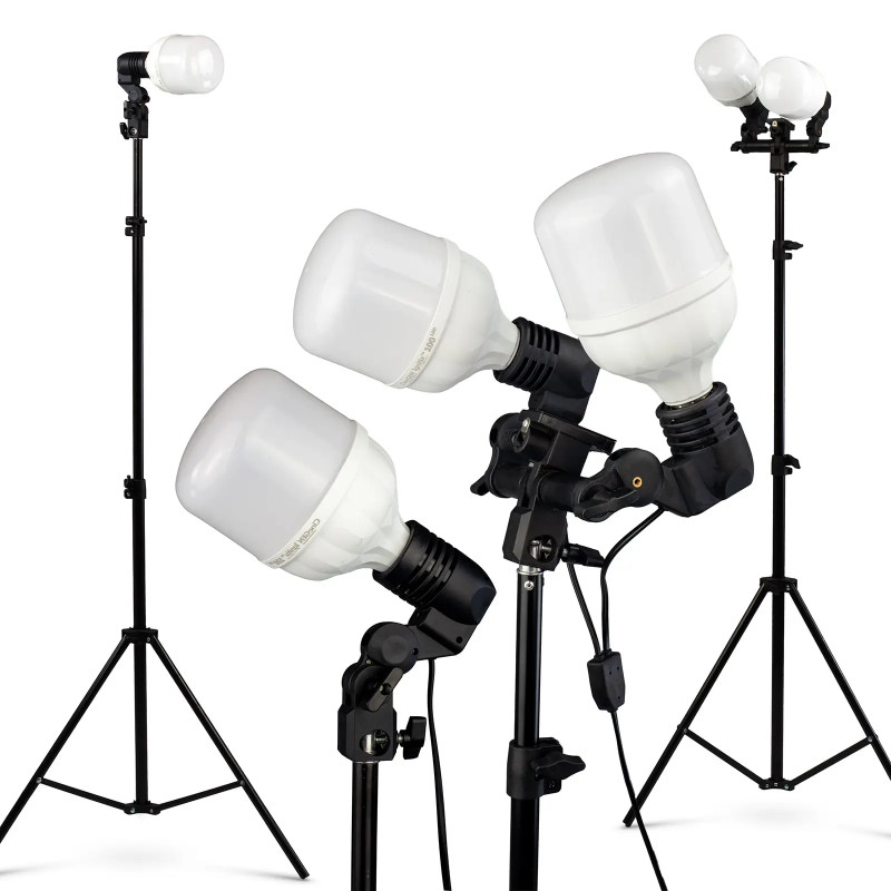 Studio LED Light Set 2x100W | GenSoft Kit