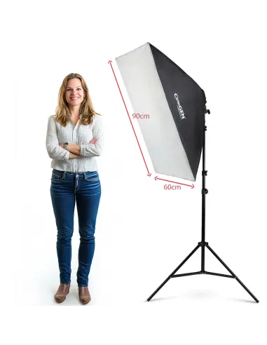 MoreLight™ Set of 2 Lamps 60x90 10x85W LED