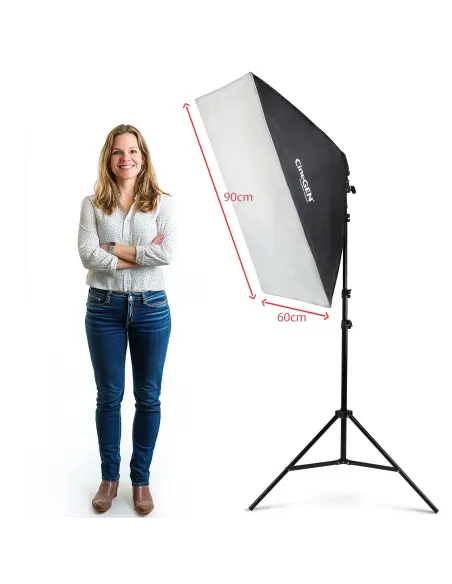 MoreLight™ Set of 2 Lamps 60x90 10x85W LED