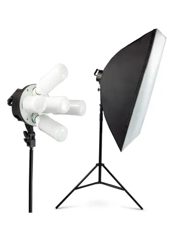 MoreLight™ Set of 2 Lamps 60x90 10x85W LED