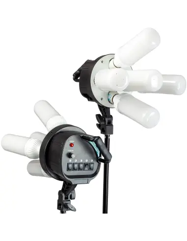 MoreLight™ Set of 2 Lamps 60x90 10x125W LED