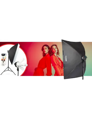 MoreLight™ Zestaw 2 lamp 80x120 10x125W LED