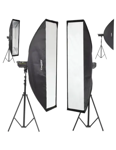 Softbox 35x160 cm, mocowanie Bowens