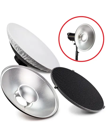 Beauty Dish (słoneczko) o średnicy 42 cm