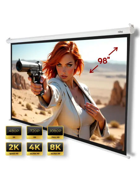 Parker™ 98 Projector Screen 200x150