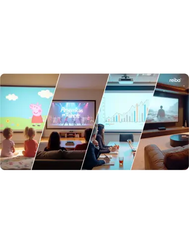 Parker™ 98 Projector Screen 200x150