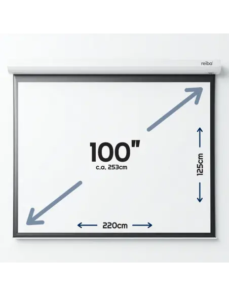 Parker™ 100 Projection Screen 220x125