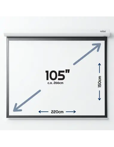 Parker™ 105 Projection Screen 220x150