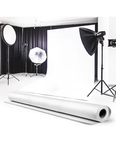 White Background for Photography 2.72x10m - Cardboard