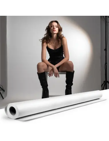 White Background for Photography 2.72x10m - Cardboard
