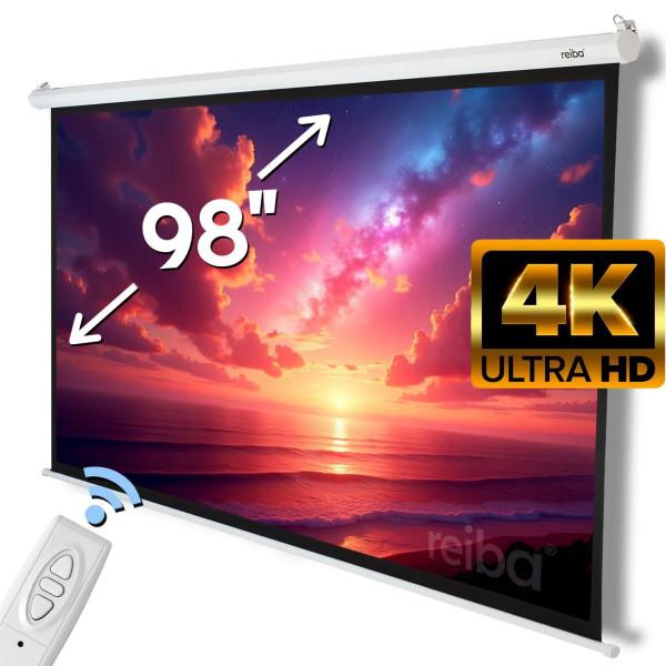 Elektrische Leinwand Maxwell™100 200x150 cm | reiba