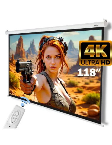 Maxwell™ Electric Projector Screen 240x180