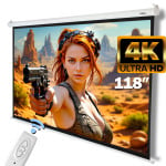 Maxwell Electric Projector Screen 240x180 cm