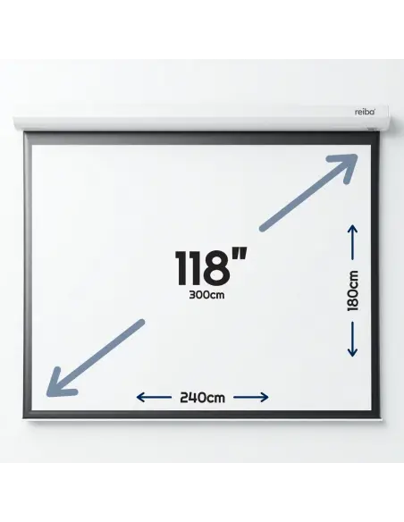 Maxwell™ Electric Projector Screen 240x180