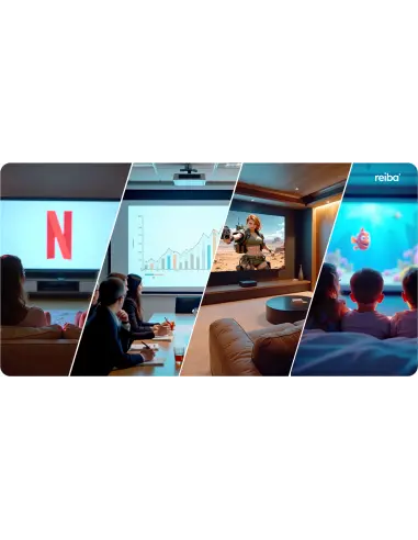 Maxwell™ Electric Projector Screen 240x180