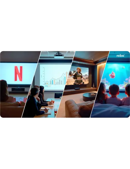 Maxwell™ Electric Projection Screen 300x300