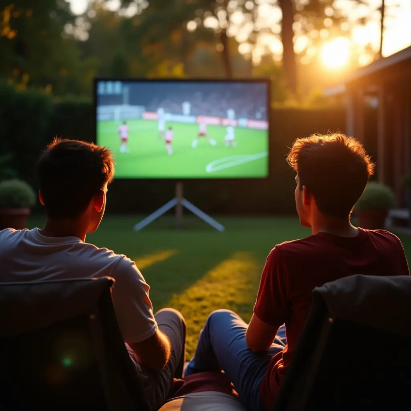 Screenbox™ 84 Zoll Leinwand 185x105 cm | Reiba